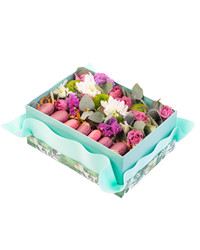 Box with Macarons. USA